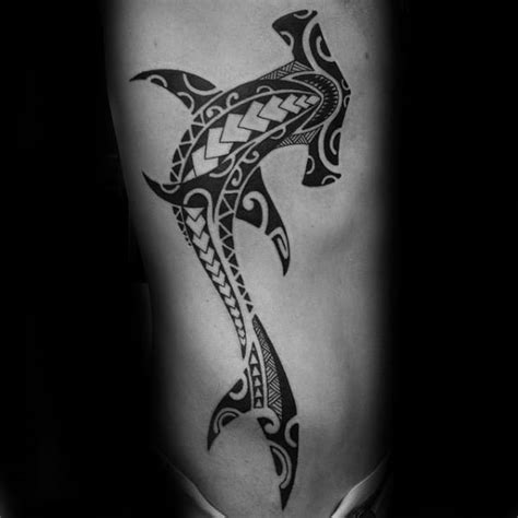 50 Classic Tribal Shark Tattoo Designs for Men [2023 Guide]