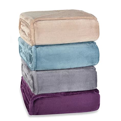 Berkshire Blanket® Plush Pique Throws - Bed Bath & Beyond