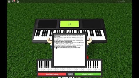 Roblox piano fur elise! - YouTube