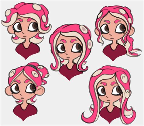 I made some octoling girl hairstyles! : r/splatoon