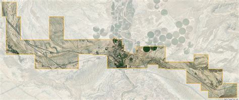 Map of Green River city, Utah - Thong Thai Real