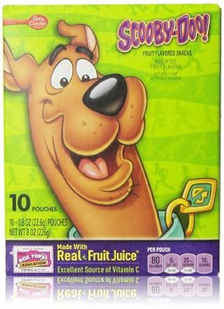 Amazon.com: Fruit Shapes Fruit Snacks, Scooby Doo, 8 Oz: Prime Pantry