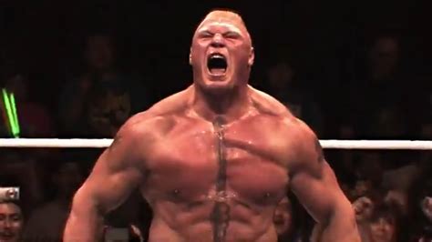 Goldberg vs. Brock Lesnar full match video preview: WrestleMania 33 ...