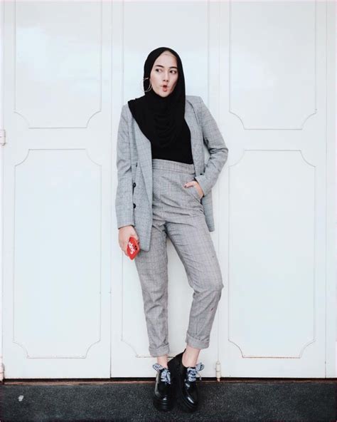 Outfit Baju Hijab Casual Untuk Ke Kantor Ala Selebgam 2018 case ...