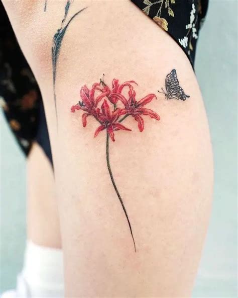 Update 72+ red spider lily tattoo - in.coedo.com.vn