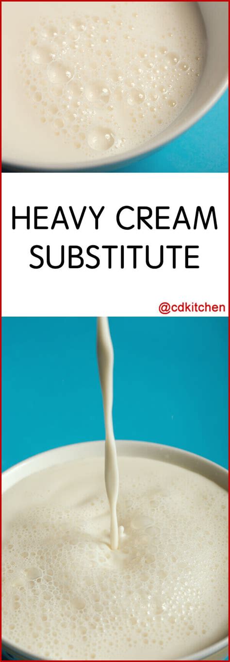 Heavy Cream Substitute Recipe | CDKitchen.com