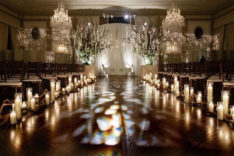 Candlelit Wedding Ceremony, Candle Lighting Ceremony, Indoor Ceremony, Wedding Ceremony Flowers ...