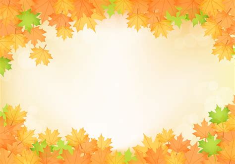 Orange Fall Maple Leaves Vector 141875 Vector Art at Vecteezy