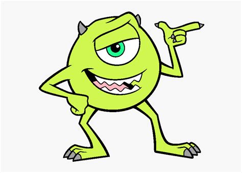 Mike Wazowski - Monsters Inc Clipart, HD Png Download , Transparent Png ...