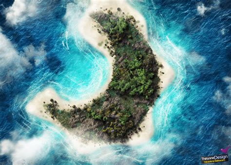 island, Aerial view, Sea Wallpapers HD / Desktop and Mobile Backgrounds