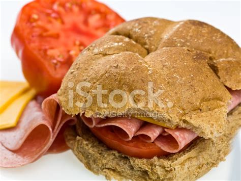 Salami And Cheese Sandwich Stock Photo | Royalty-Free | FreeImages