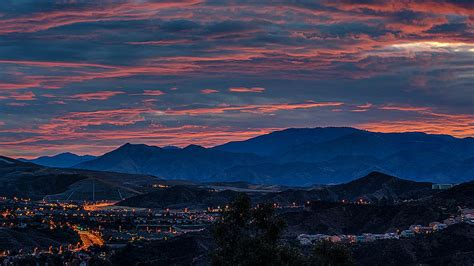 Dawn, The Santa Clarita Valley