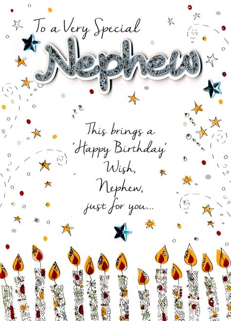 Special Nephew Birthday Greeting Card | Cards