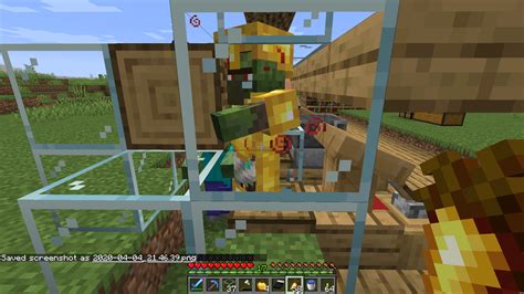 Zombie villager's clothes clip through their armor : r/Minecraft