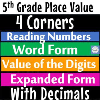 Place Value with Decimals | Place Value with Decimals Game | 5th Grade ...