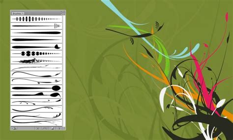 35 Free Abstract Illustrator Brushes - Bittbox