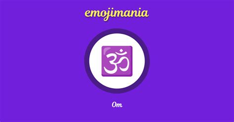 🕉 Om emoji Copy & Paste - Emojimania