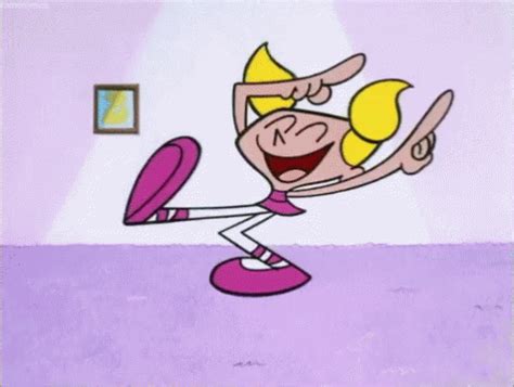 Dee Dee Dexters Laboratory GIF - DeeDee DextersLaboratory Dance - Discover & Share GIFs