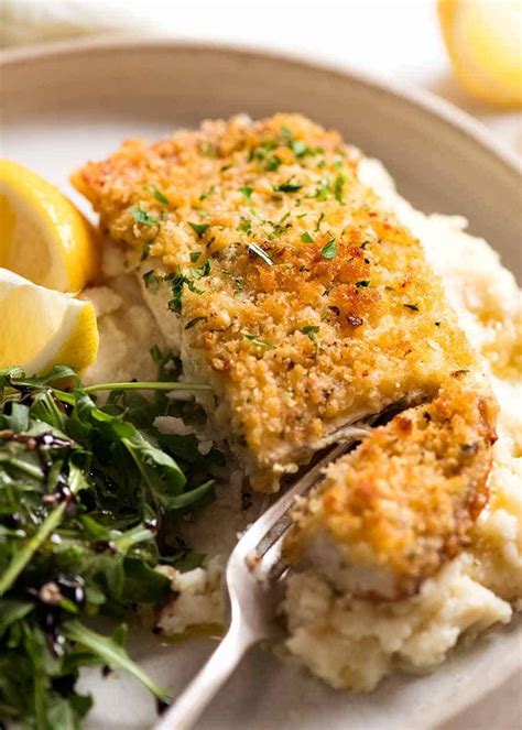 Emergency EASY Fish recipe - Parmesan Crumbed Fish! | RecipeTin Eats