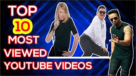 TOP 10 MOST VIEWED YOUTUBE VIDEOS - YouTube