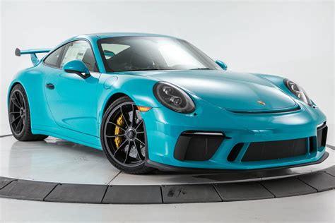 Miami Blue 2018 911 GT3 Is The Ultimate Driver’s Porsche | Carscoops