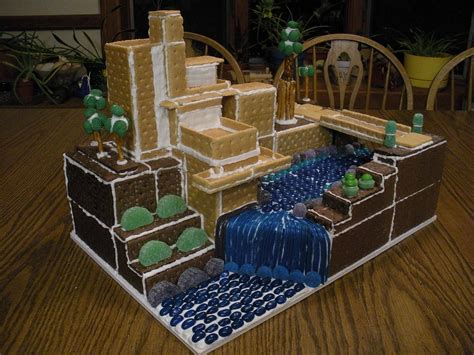 Gingerbread House | Christmas gingerbread house, Minecraft birthday ...