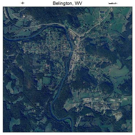 Aerial Photography Map of Belington, WV West Virginia