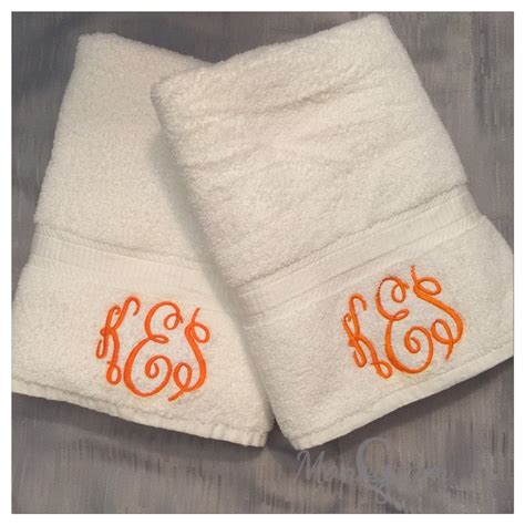 Monogram Bath Towels : BATH TOWEL SET BATHROOM MONOGRAMMED PERSONALIZED FREE SET ... / Use this ...