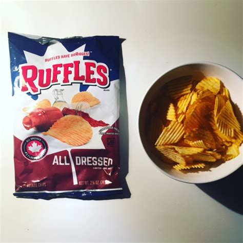 REVIEW: Ruffles All Dressed Potato Chips - Junk Banter