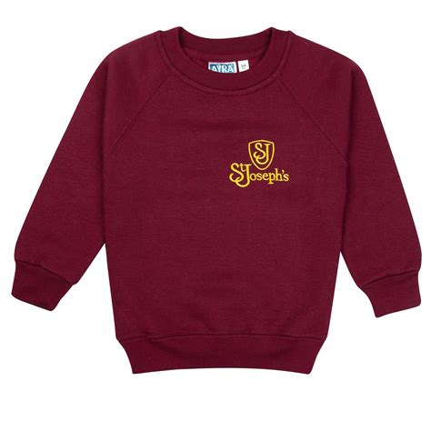 St Joseph's Primary School Crew Neck Sweatshirt - School Wear United ...