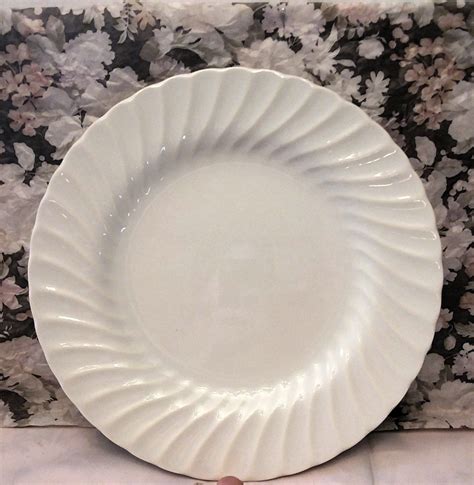 Sheffield bone white China plate,10 3/4" white Sheffield dinner plate ...