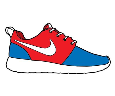 Runners Shoe Drawing - ClipArt Best