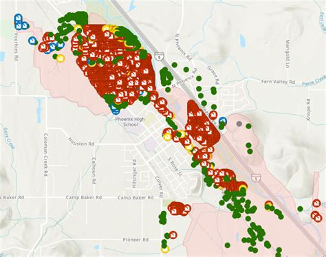 Jackson County Tracks And Maps The Fire Damage + Slater Update | Jefferson Public Radio