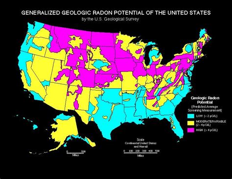 Michigan Radon Maps | Protech Environmental