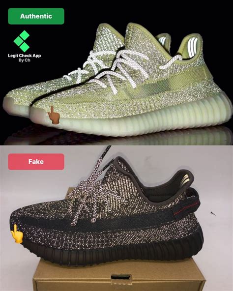 Fake Vs Real Reflective Yeezy Boost 350 V2: Stripe Length | Legit Check