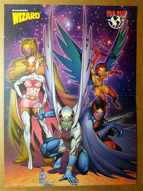 G-Force Battle of the Planets Top Cow Comics Poster by Marc Silvestri