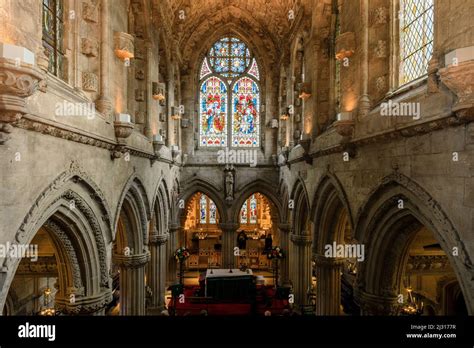 Rosslyn chapel inside hi-res stock photography and images - Alamy