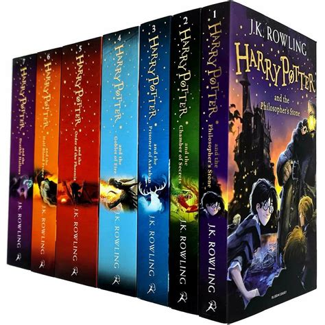 J.K. Rowling Harry Potter Collection 7 Books Bundle | The Book Bundle