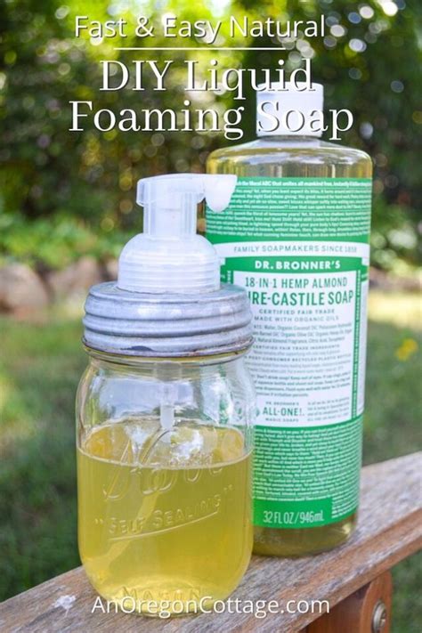 Easy DIY Liquid Foaming Soap - An Oregon Cottage