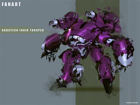 ArtStation - Robotech Fanart Invid Trooper