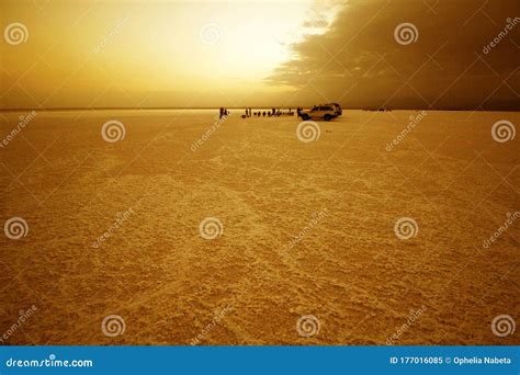 The Mythical Salt Flats at Dallol in the Danakil Depression Stock Image - Image of activity ...