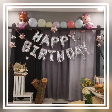 Birthday Decorations - Balloons, Hobbies & Toys, Stationery & Craft ...