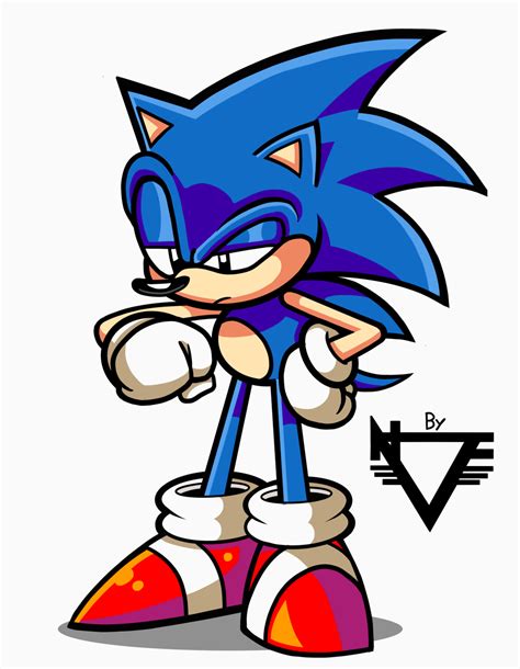 Bored Sonic by TotallyNotNathan on Newgrounds