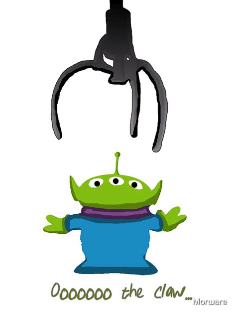 "Toy Story Alien Claw" Stickers by Morware | Redbubble