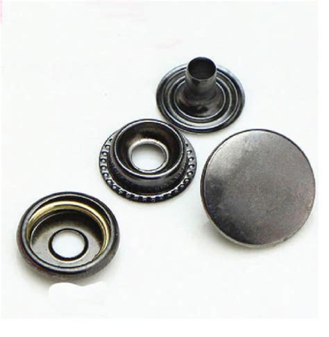 Press studs 15mm or 12.5mm 4 cols, use on leather, canvas, clothing – Jasz-it-up leather accents