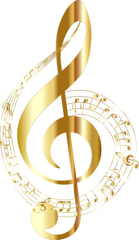 gold music notes clipart 20 free Cliparts | Download images on ...