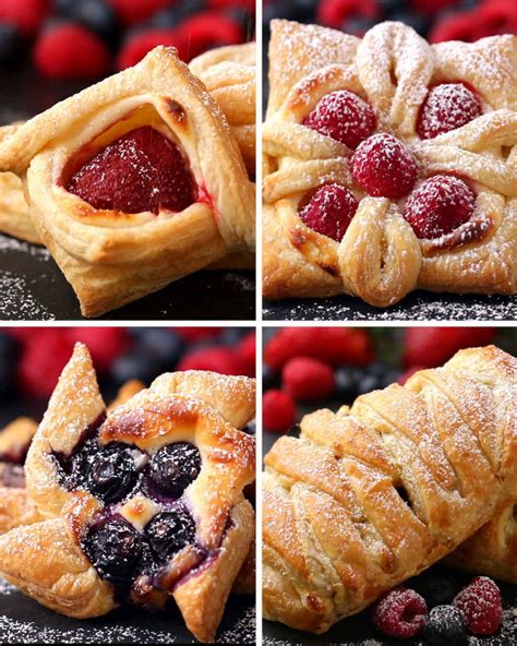 Die besten 25+ Cream cheese puff pastry Ideen auf Pinterest | Gebäck ...