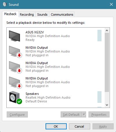 How to change default sound devices in Windows 10 (playback and recording)