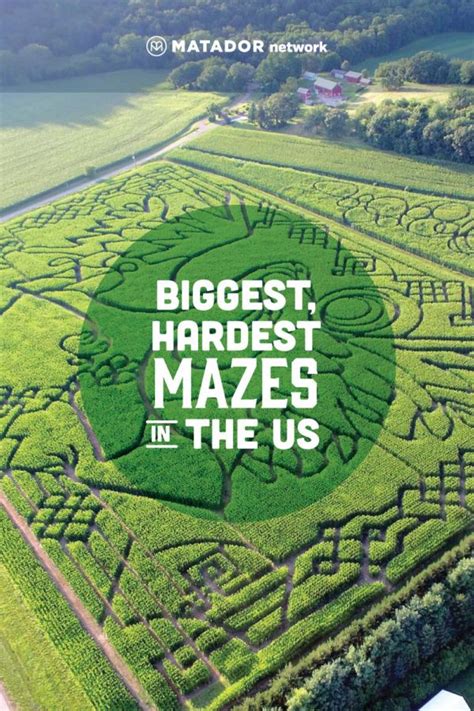 7 insane corn mazes that aren’t just for kids | Maze, Happy day farm, Corn maze