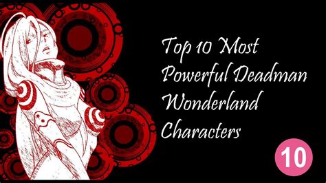 Top 10 Most Powerful Deadman Wonderland Characters - YouTube